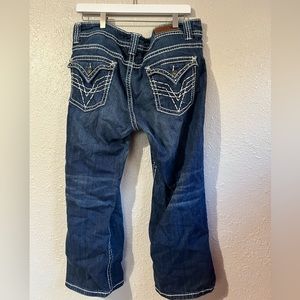 Vigoss denim plus size capris pants